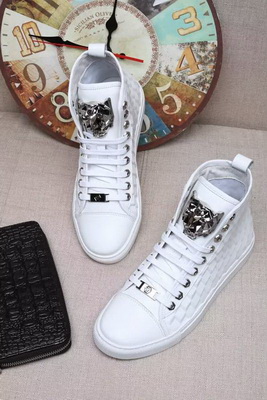 PhiliPP Plein High-Top Fashion Men Shoes--016